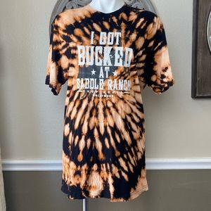 Saddle Ranch Chop House,Hollywood Bleached T-Shirt